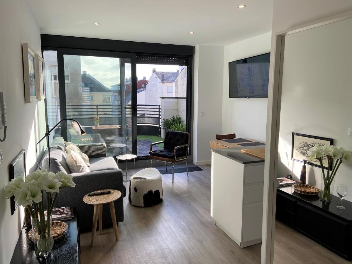 4 Apartamentos de Autor Lugo Bagian luar foto